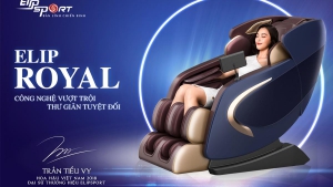 Elipsport ra mắt ghế massage ELIP Royal sang chảnh bậc nhất