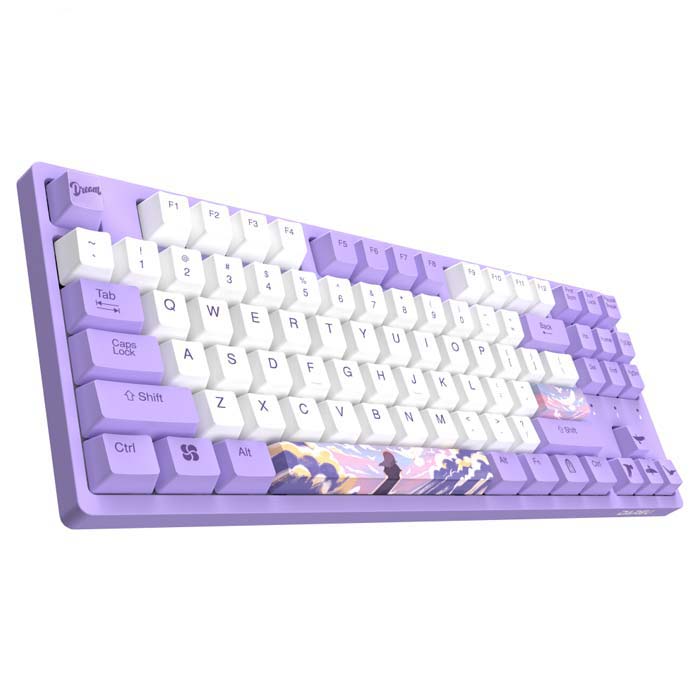 BÀN PHÍM CƠ DAREU A87 DREAM CHERRY RED SWITCH